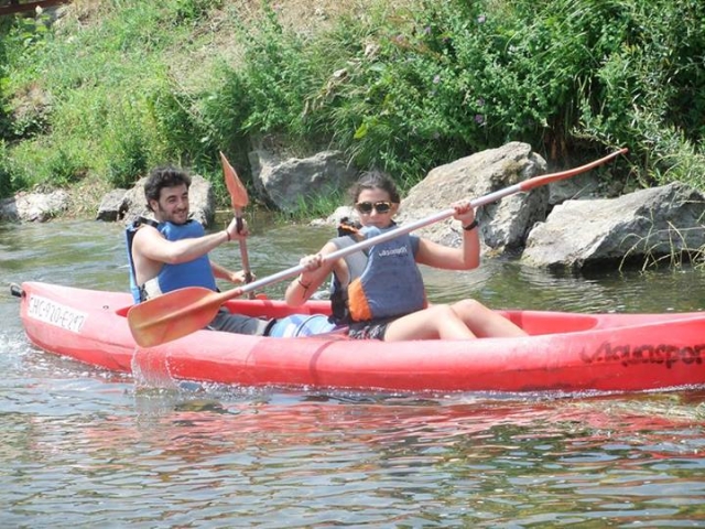  Guided excursions in a two-seater canoe 